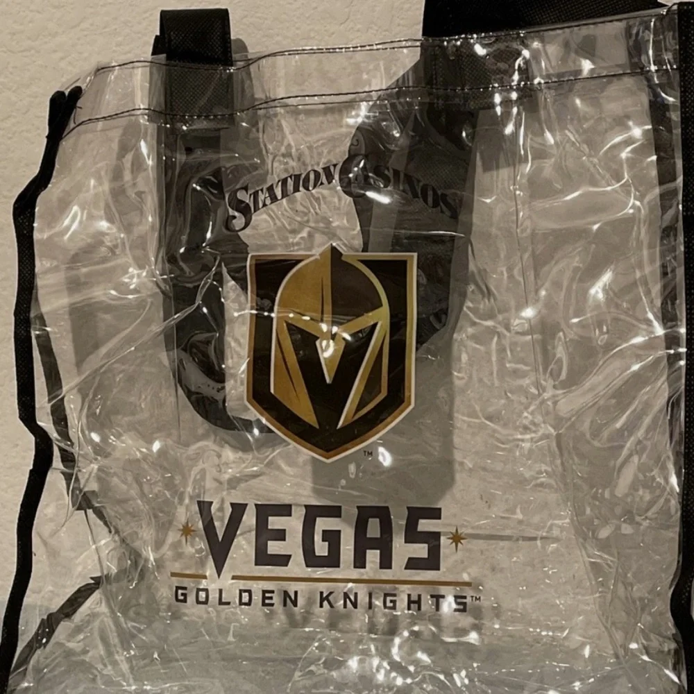 Vegas Golden Knights VGK Station Casino Tote Bag